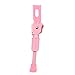 Aosekaa Bicycle Kick Stand Kids Bike Kickstand, Sturdy Road Bike Replaces, Rear Mount Bike Leg Stand Riding Side Kickstand Adjustable, Pink 16inch