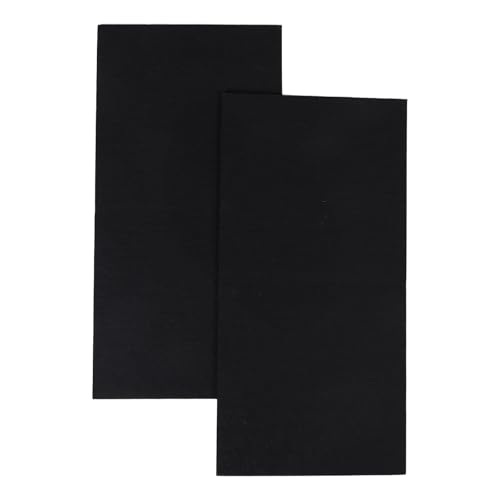 Parliky Dart Board Lightweight and Fixing Accessories 2pcs Square Felt Wall Protector Panel with Removable Adhesive Noise Reduction Felt Backing for Walls in Homes and Entertainment