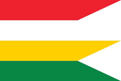 Drapeau large Baka Slovakia format paysage avec coutures renforcées - 2