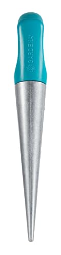 Gardena Pflanzer: Ideales Gartengerät zum Pflanzen von Anzucht-Setzlingen, handlicher Pflanzlochbohrer mit Einer rostfreien Metallspitze aus Zinkdruckguss, 19.5 cm Schaftlänge (3487-20) – Bild 4