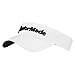 TaylorMade Golf Standard Radar Visor, White, Medium