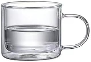 Glass Coffee Tea Mug Hot Chocolate Cup-LT05