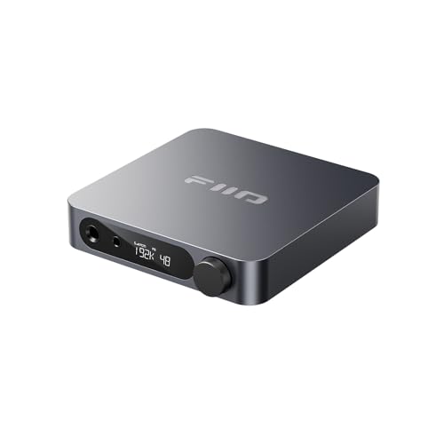 Image of FiiO K11 1400W 384kHz /24Bit DSD256 Desktop Power Balanced Headphone Amplifier & DAC for Home Audio /PC 6.35mm /4.4mm /RCA /Coaxial /Optical (Titanium)
