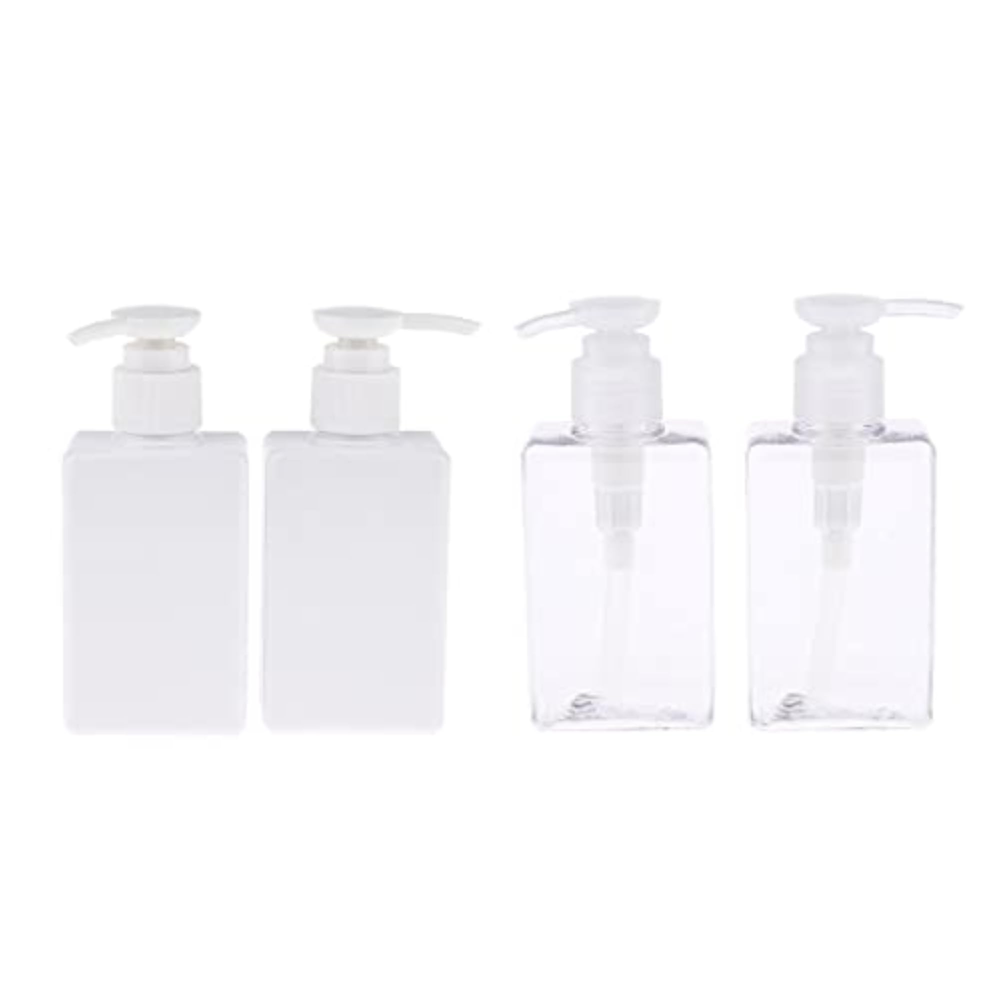 4X 150mL Empty ABSPump Bottle for Lotion and Skincare