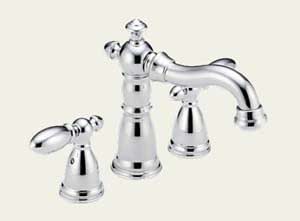 Delta Chrome Victorian Collection Lavatory Faucet - Touch On Bathroom ...