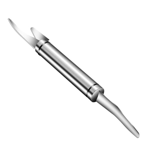 FELTECHELECTR Pelador de Líneas de Camarón de Acero Inoxidable 304 Cortador para Limpiar Líneas de Camarones Herramienta Práctica para Cocina Doméstica y Profesional