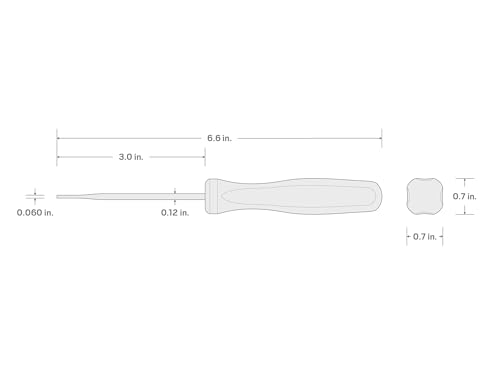 Image of TEKTON 1 /16 Inch Tip Probe (1 /8 x 3 in. shank) | PNH21111 | Made in USA