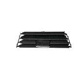 Ventilación Interior para Tablero Rejilla de ventilación del panel de salida de aire acondicionado de la primera fila, pieza de ajuste compatible con BMW Serie 3 E90(6422 9130 459)