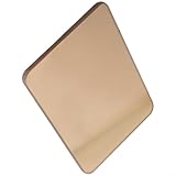 Kaminholzofen-Glasersatz, hochtemperaturbeständige Glasscheibe für Holzofen, Tür, Fenster, Campingkocher, hitzebeständiges Türglas, kompatibel mit Holzöfen (11,5 x 6,7 cm)