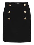 VERO MODA Female Rock High Waist Goldknopf