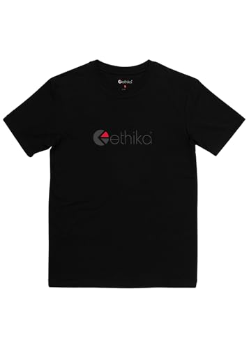 T-shirt ajusté avec logo Ethika femme noir idéal pour le sport et le quotidien
