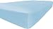 Twin XL Fitted Sheet Only - 300 Thread Count 100% Egyptian Cotton - Flat Sheets Sold Separately for Set - 100% Satisfaction Guarantee (Light Blue)