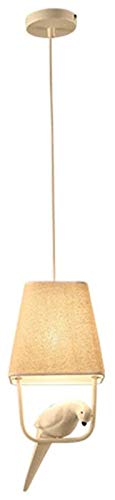 Lustre oiseau lampe suspendue pour plafond haut salon - 3