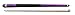 Champion ST8 Purple Pool Cue Stick - 11.75mm Tip, Black Pool case, Cuetec Glove 21 oz