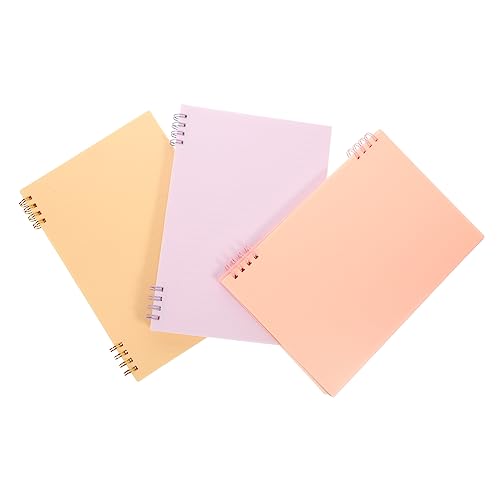 SHINEOFI Spiral Notepads Lined Notebook Work Notebook Memo Pads Portable Planner Notepad