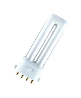 Lampe fluocompacte osram dULUX s/e 9 w/830 vPE - Lot de 10