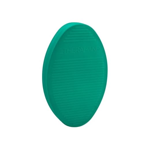 TheraBand Stability Trainer Pad, Beginner Level Green Foam Pad, Balance Trainer & Wobble Cushion for Balance & Core Strengthening, Rehabilitation, & Physical Therapy, Round Sport Balance Trainer