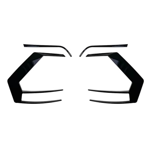 Spoiler Posteriore Auto Paraurti Posteriore Auto Spoiler Posteriore Lama D'aria Kit Carrozzeria Nero Lucido Per VW Per Golf Mk 7 7R Per GTI Per GTD 13-16 Spoiler Posteriori(Glossy black 2)