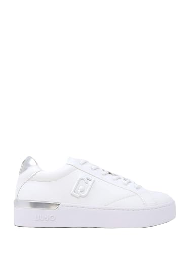 Baskets Liu-Jo femme blanc BA3029EX0140 baskets basses lacets mode casual