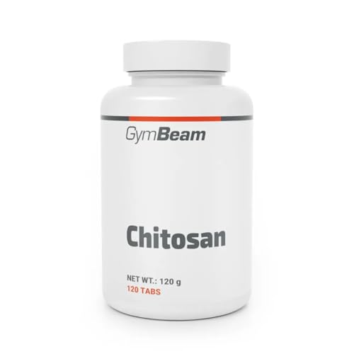 GymBeam Chitosan (Tabletten) – Funktionelles Nahrungsergänzungsmittel mit Chitosan, Kohlenhydratblocker, löslicher Ballaststoff, unterstützt Immunsystem und Nervensystem, 120 tabs
