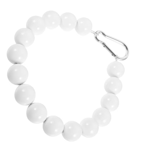 POPETPOP Anneau De Retenue De Mât Perlé Acier Inoxydable avec PVC Fixation Rapide Et Protection Anti-emmêlement pour Support De Drapeau