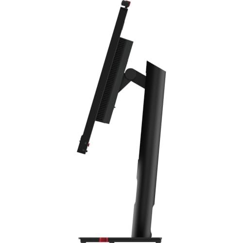 Image of Lenovo ThinkVision T24mv-30 24 Class Webcam Full HD LCD Monitor - 16:9 - Raven Black