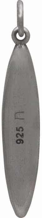 MOM & THREE DAUGHTERS Kayaker Charm Necklace in .925 Sterling Silver | 18" Chain | Kayaking Gifts for Women | - Image 7