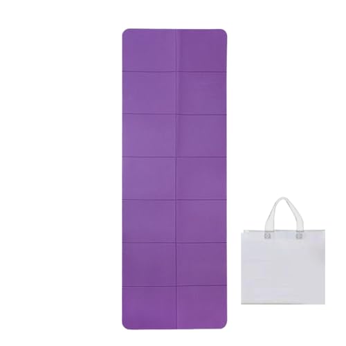 Mostín de ejercicio - Cubierta de piso plegable para entrenamiento personal | Compuesto de espuma resistente con mecanismo de pliegue simple, forma, perfecto para gimnasio, ejercicio
