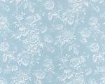 Melody Jane Dolls Houses Tiffany Reverse Light Blue Miniature Print Wallpaper 3