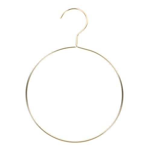 WEKAMOS Organizador de Cinturones y Bufandas de Acero Inoxidable Colgador Redondo para Armario Soporte Compacto para Corbateros y Pañuelos Diseño Elegante para Ordenar Ropa Casa
