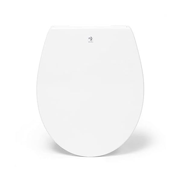 Blauer Hahn® WC Sitz Isar oval | Toilettendeckel mit Absenkautomatik und abnehmbar | Antibakterielle Klobrille aus…