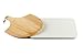 Piedra de Pizza para Horno y Parrilla con Tabla de Madera Hans Grill| Larga Duración, Buen Espesor y de Madera Real, Rectangular y Fácil de Manipular | Apta para