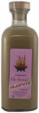 ¡Que bueno es! HIJOPUTA Licor de Orujo Crema 1 Litro