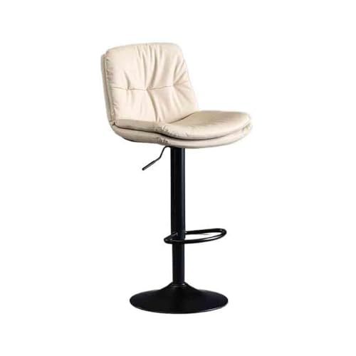 Tabourets de bar relevables de 60 à 80 cm avec dossier de réception moderne - 2