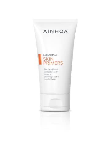 AINHOA Exfoliante Facial de Arroz. Limpieza y exfoliante que elimina impurezas y células muertas....