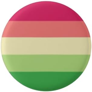 Aroflux New Version Pride Flag Pin 1” Round Circle Shape Metal Button Pin Badge Pinback 1 inch Pin 25 mm 2.5 cm - Image 2