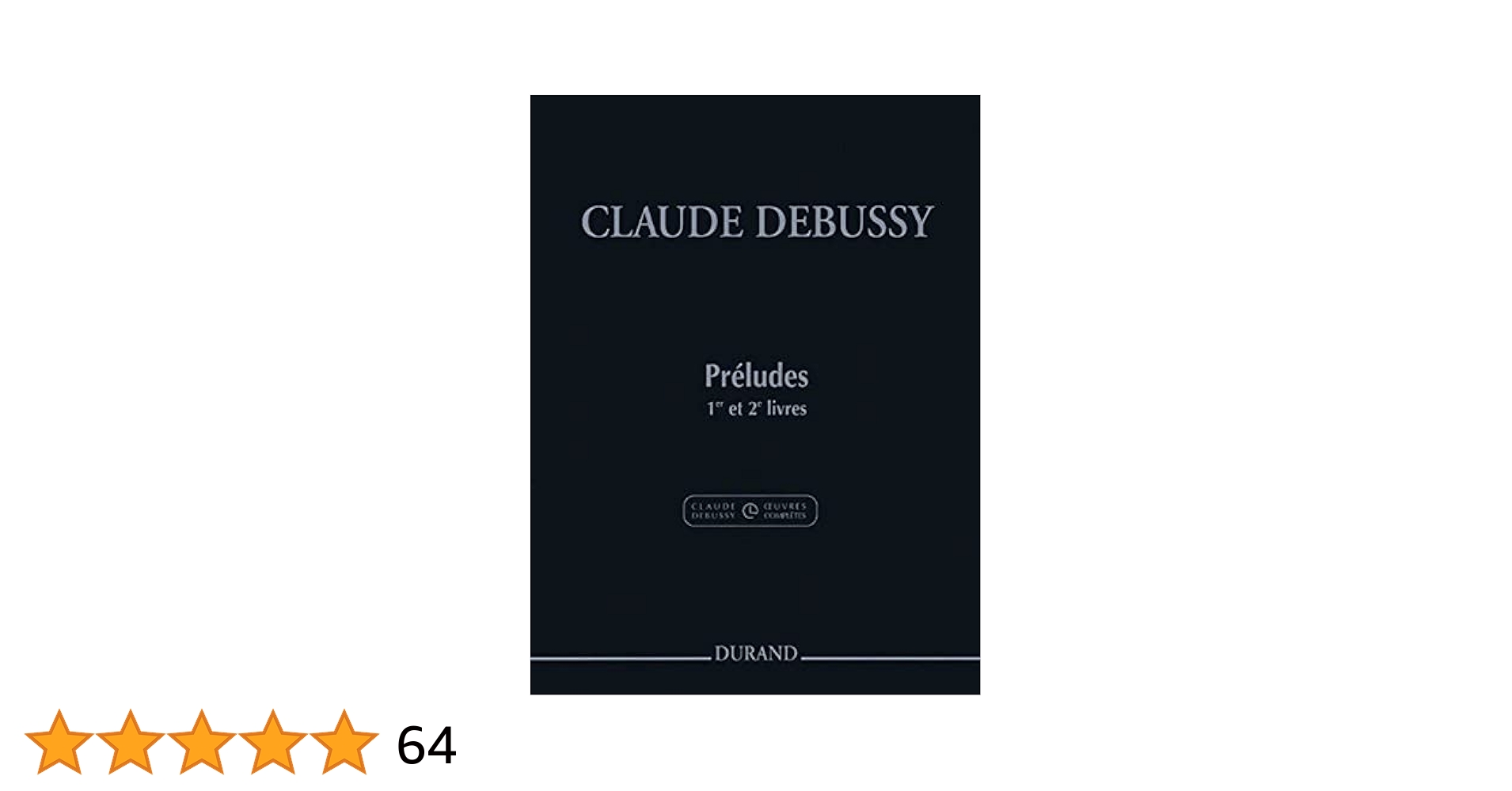 その他 Debussy LP Preludes Books 1&2 Complete Preludes, Books 1 and 2 (Dover Classical Piano