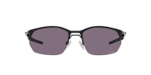 OO4145 Wire Tap 2.0 Sunglasses, Satin Black/Prizm Grey, 60mm
