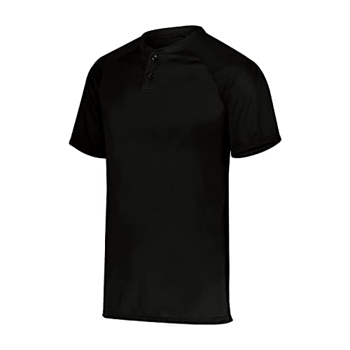 Jersey de béisbol para hombre Augusta Sportswear modelo 1565 en color negro talla XL