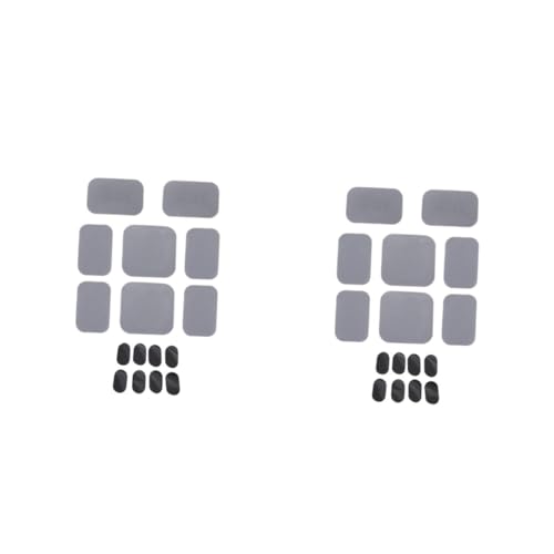 TOYANDONA 16pcs Absorption Helmet Pads Grey Cycling Helmet Lining Mats for Enhanced Comfort and Fit Easy Installation and Movement