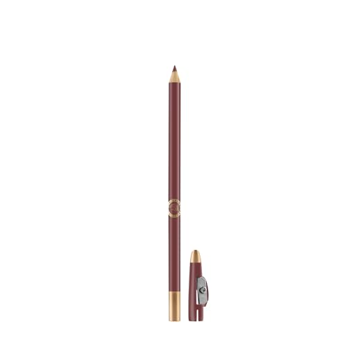 Image of Colors Queen Eye Liner & Lip Liner Pencil Enriched with Vitamin A & E | Bold & Matte Lip Liner, Highly Pigmented Lip Liner Pencil with Sharpener (07 - Walnut Brown)