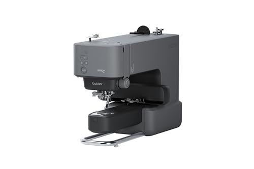 Brother Skitch PP1 Embroidery Machine, 100 x 100 mm Embroidery Area, Artspira App Operated, Personalisation Machine, Grey