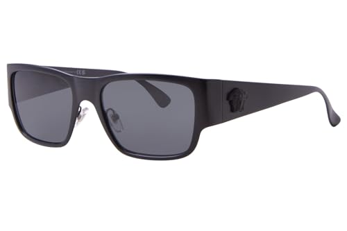 Image of Versace VE2262-126187 Sunglasses Man Matte Black 56 mm