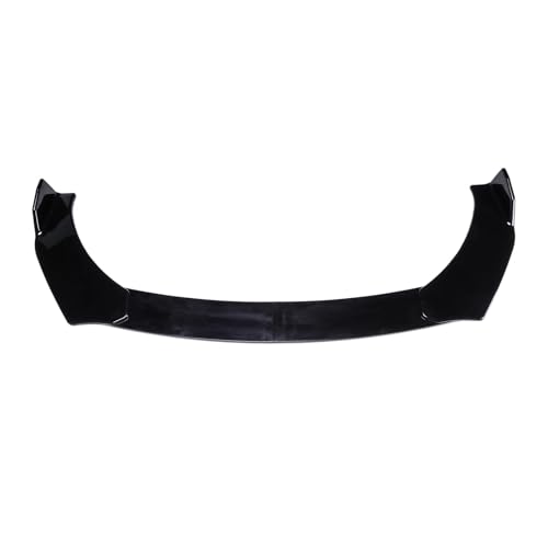 Alerón de labio delantero para Tesla Model 3 2017-2020: divisor protector color negro
