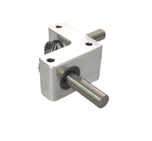Mechanical Steering 1pcs 6mm Shaft 90 Degree Steering Gearbox 1 Module 20 Teeth Spiral Bevel Gear 1:1 Transmission Commutation Gearbox Direction Transmission
