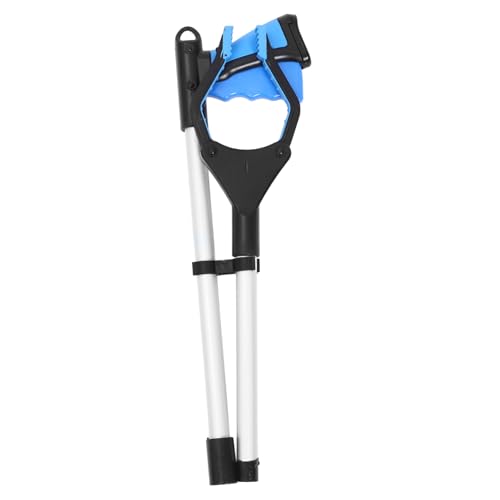 GARVALON Outdoor Cleaning Supplies Garbage Grabber Tongs Trash Pickup Clip for Litter Picker Trash Picking Clips