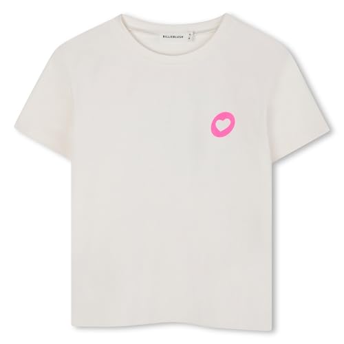 Billieblush U21223 - Maglietta da Bambina, Bianco, 10 anni