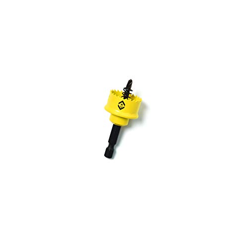 C.K T3202 025 25 mm Sheet Steel Hole Saw, Yellow - Image 3