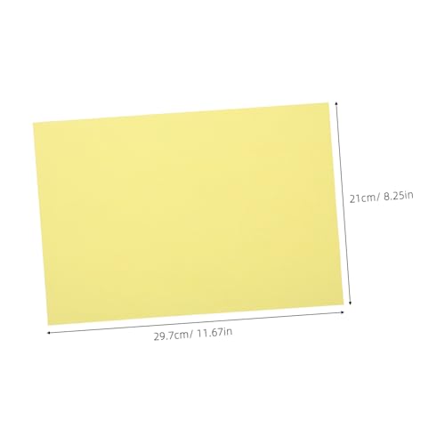 Papier jaune clair Angoily 200 feuilles A4 pour impression