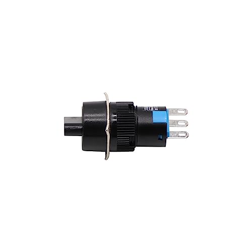 Interruptor giratorio de 16mm selector de dos posiciones 16-11X/2 NA NC 4